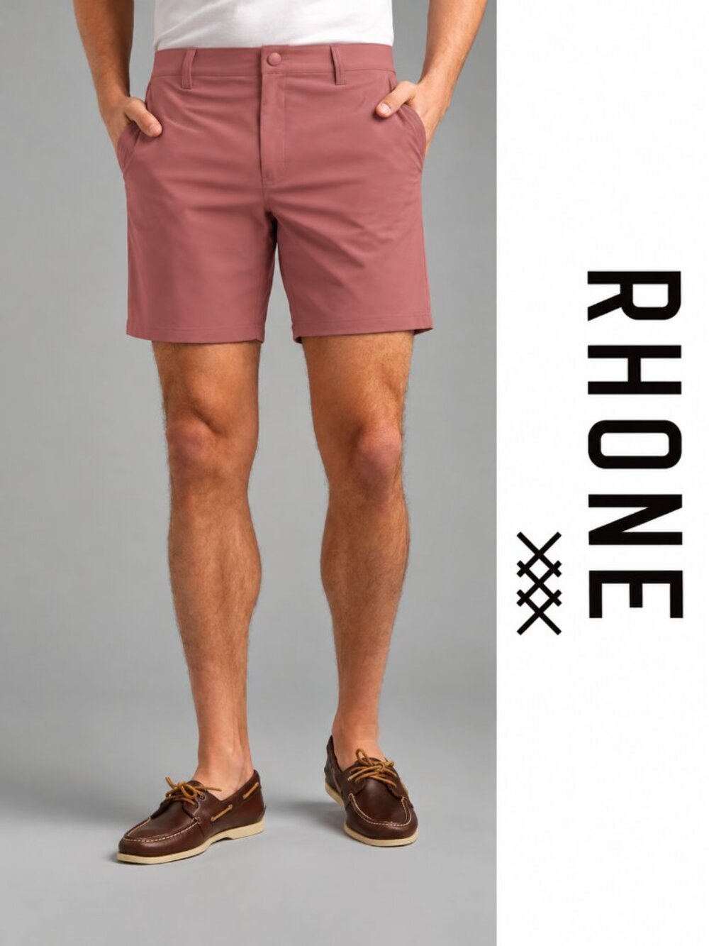 Rhone Commuter Shorts 7 in inseam | Men 38 |  Nantucket Red Performance Casual